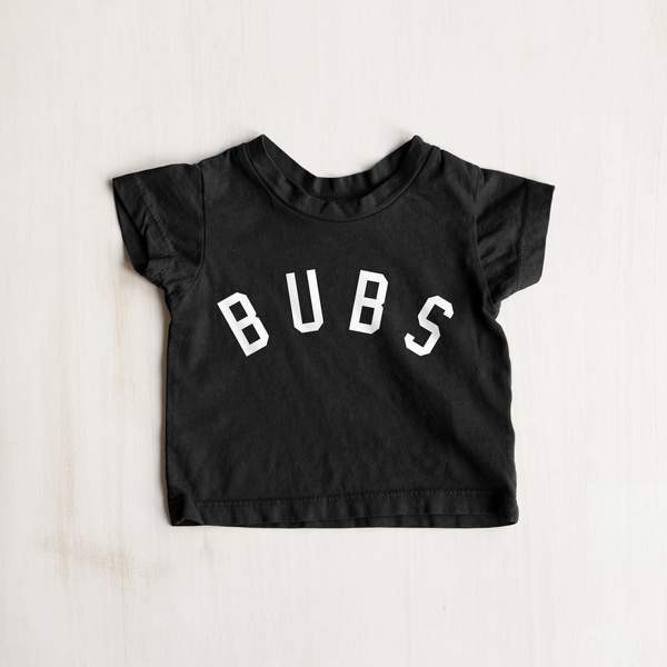 Kids Black "Bubs™" Tee | Ford and Wyatt