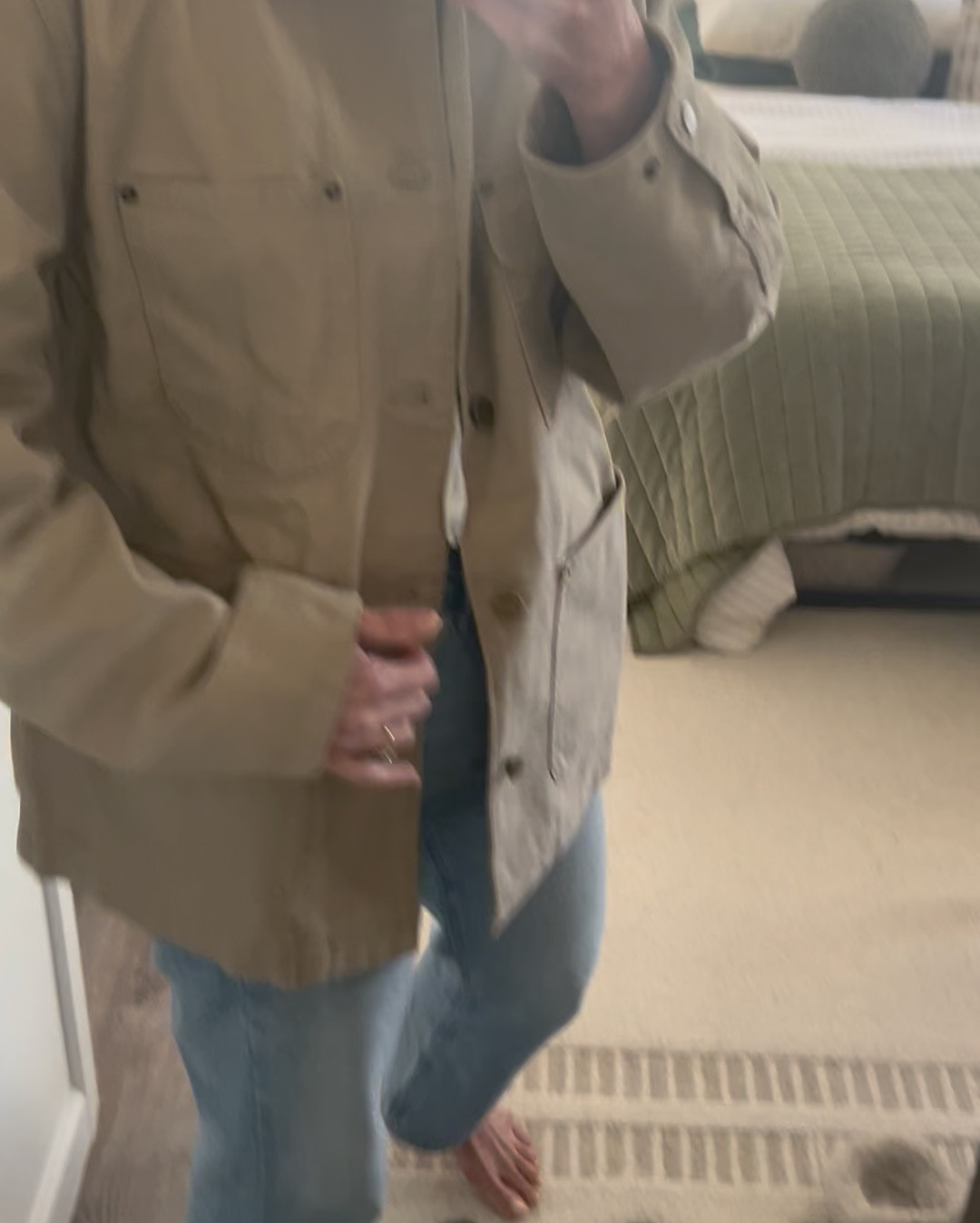 Finally found a reasonably priced & well fitted utility barn jacket 

#LTKWatchNow #LTKSaleAlert #LTKStyleTip