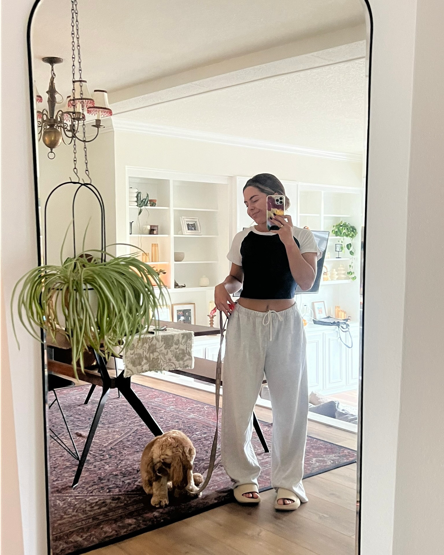 Cozy casual fall outfit for a walk! Love these sweatpants so much

#LTKSeasonal #LTKFindsUnder100 #LTKStyleTip