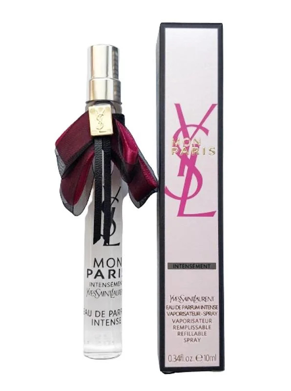YSL Yves Saint Laurent Mon Paris Intensement Eau De Parfum Intense Spray 0.34 oz/10 Ml Travel Siz... | Walmart (US)