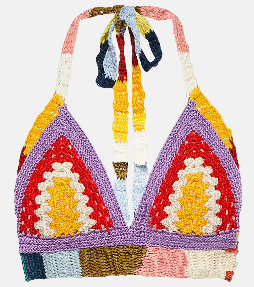 Marni x No Vacancy Inn knit crop top | Mytheresa (US/CA)