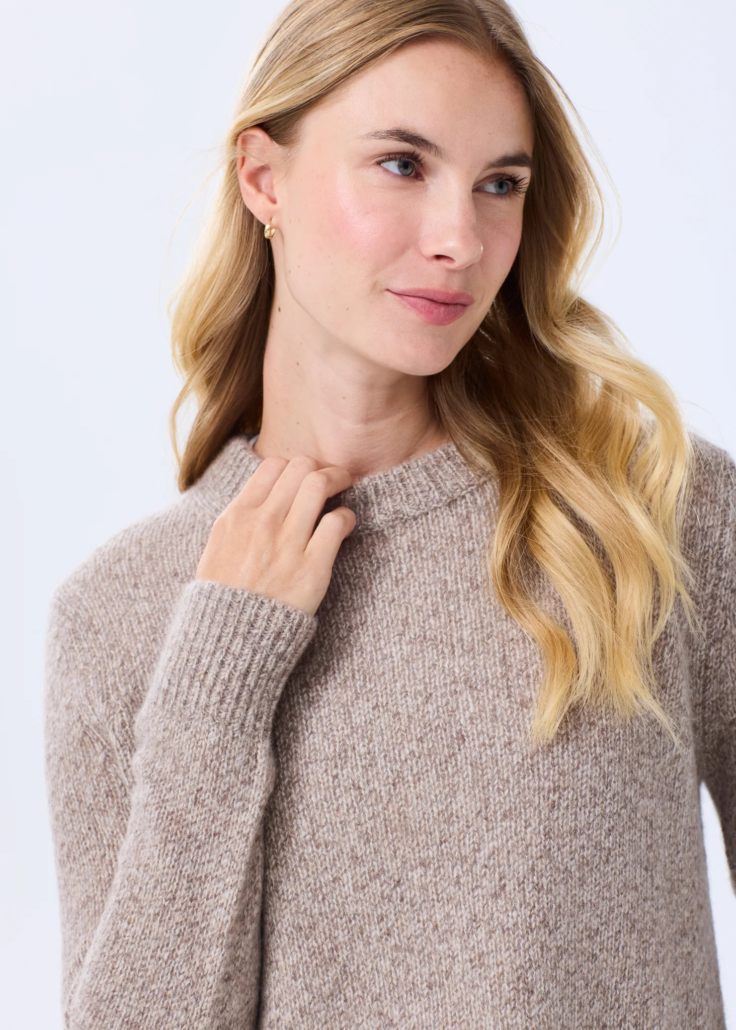 The Cashmere Silk Crewneck | Alice Walk
