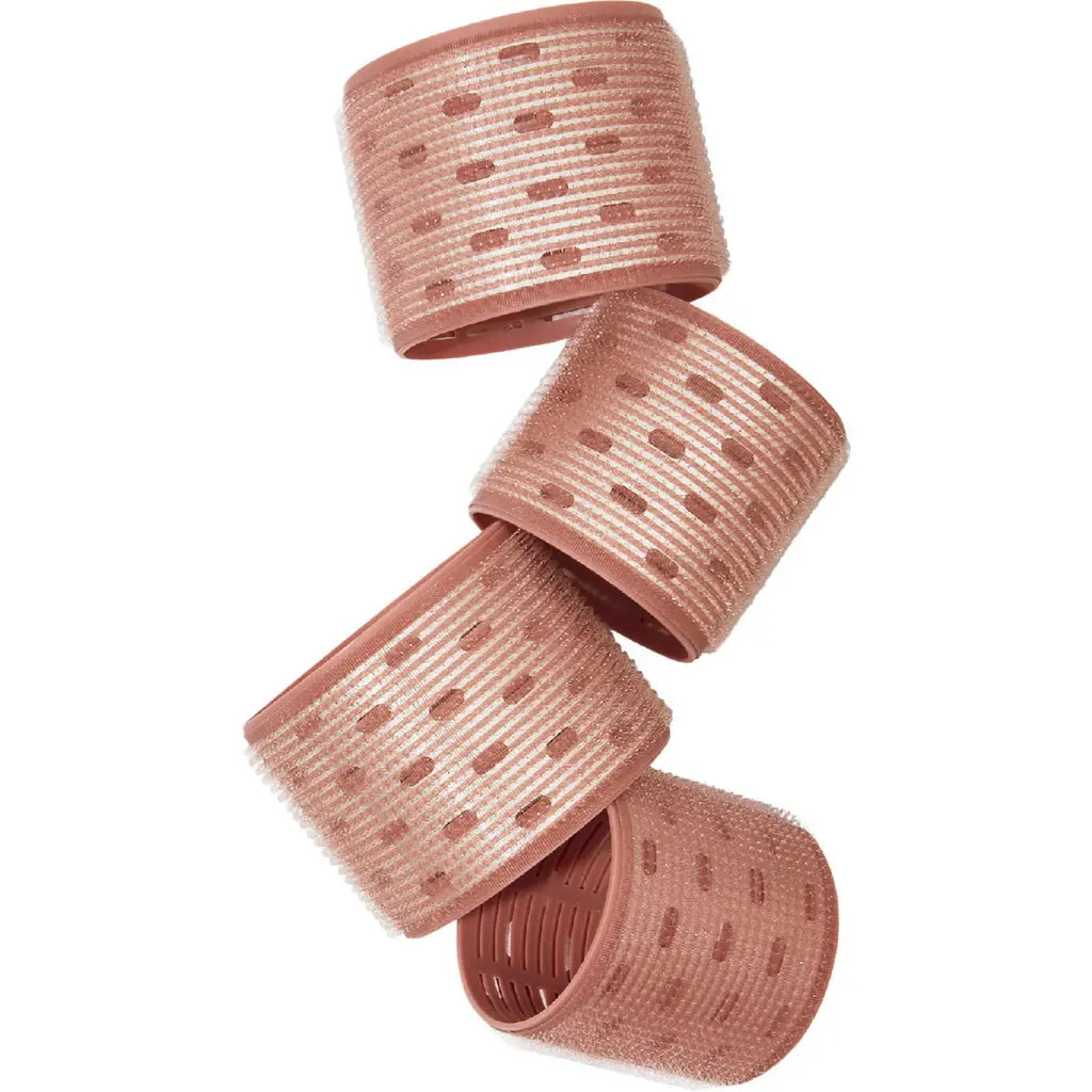 Kitsch 4-Pack Recycled Plastic XL Thermal Hair Rollers in Terracotta at Nordstrom Rack | Nordstrom Rack