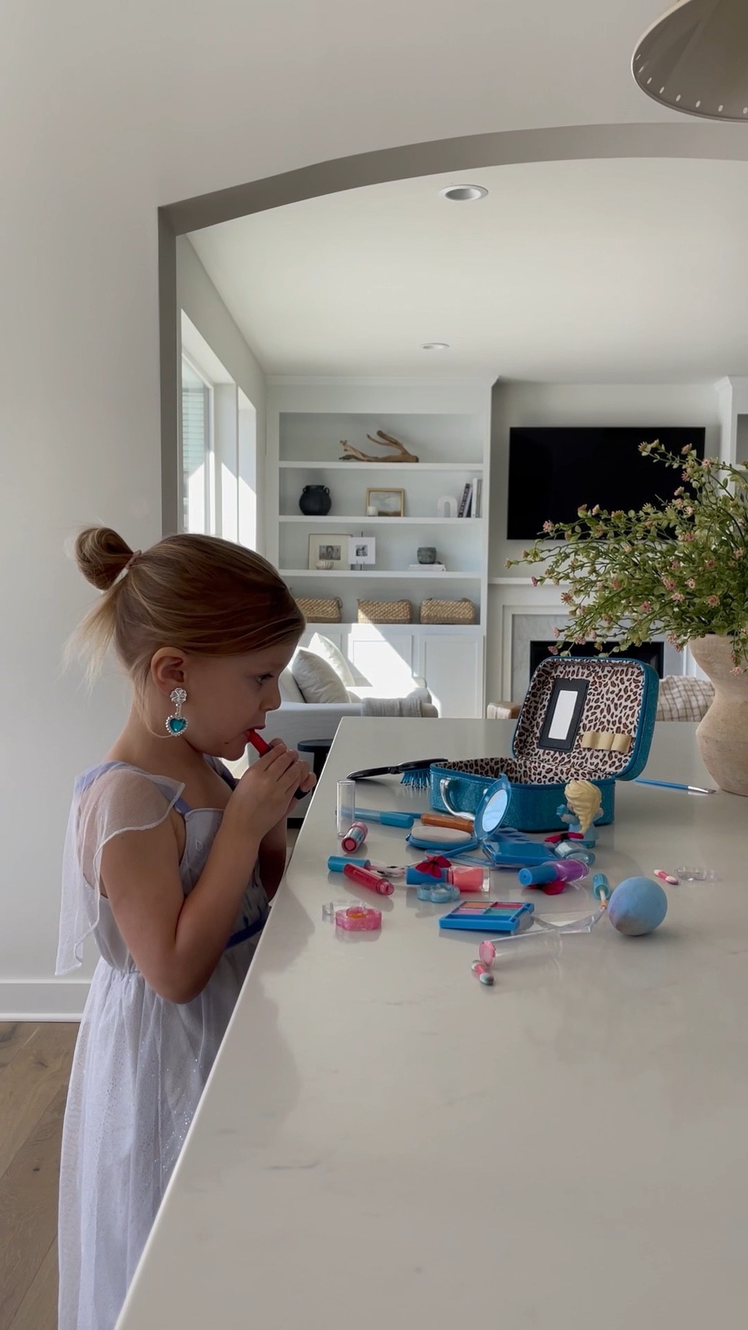 Already way better at makeup than  her mama 💁🏻‍♀️😆💄 

#LTKunder100 #LTKhome #LTKkids