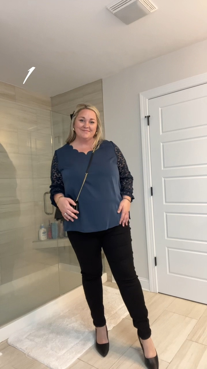 These jeans have stretch and are perfect! 

#comfy #girlythings #bloomchic #plussize #curvy #flattering #ootd ##creatorsearchinsights 

#LTKStyleTip #LTKFindsUnder50 #LTKPlusSize