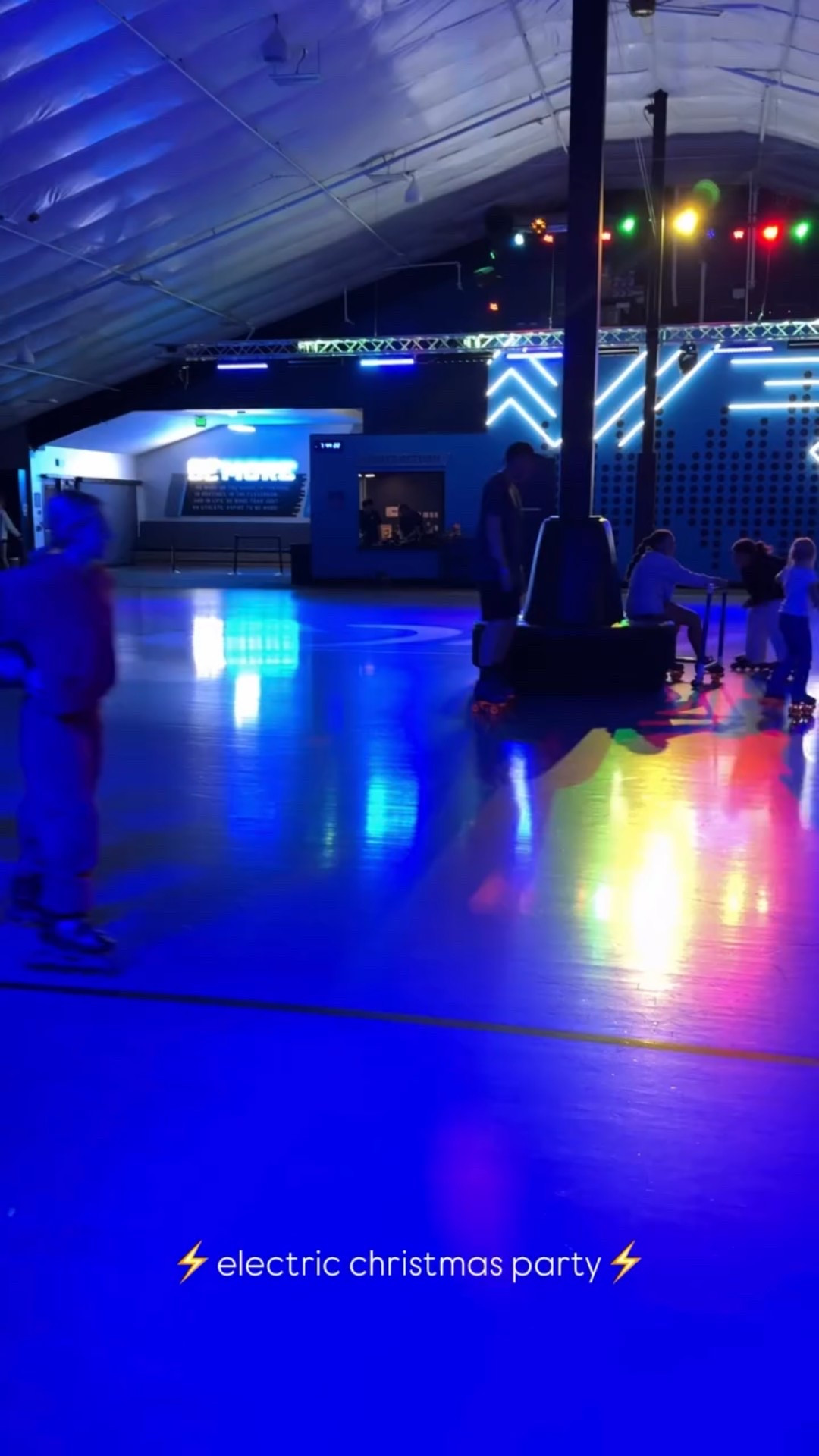 electric christmas party