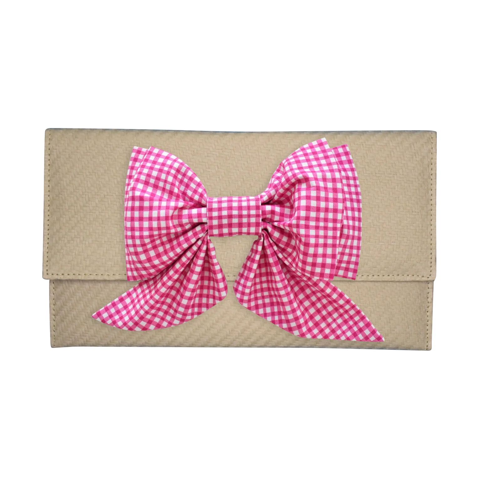 The Cabana Clutch with Interchangable Bows & Flowers | Dress For Cocktails