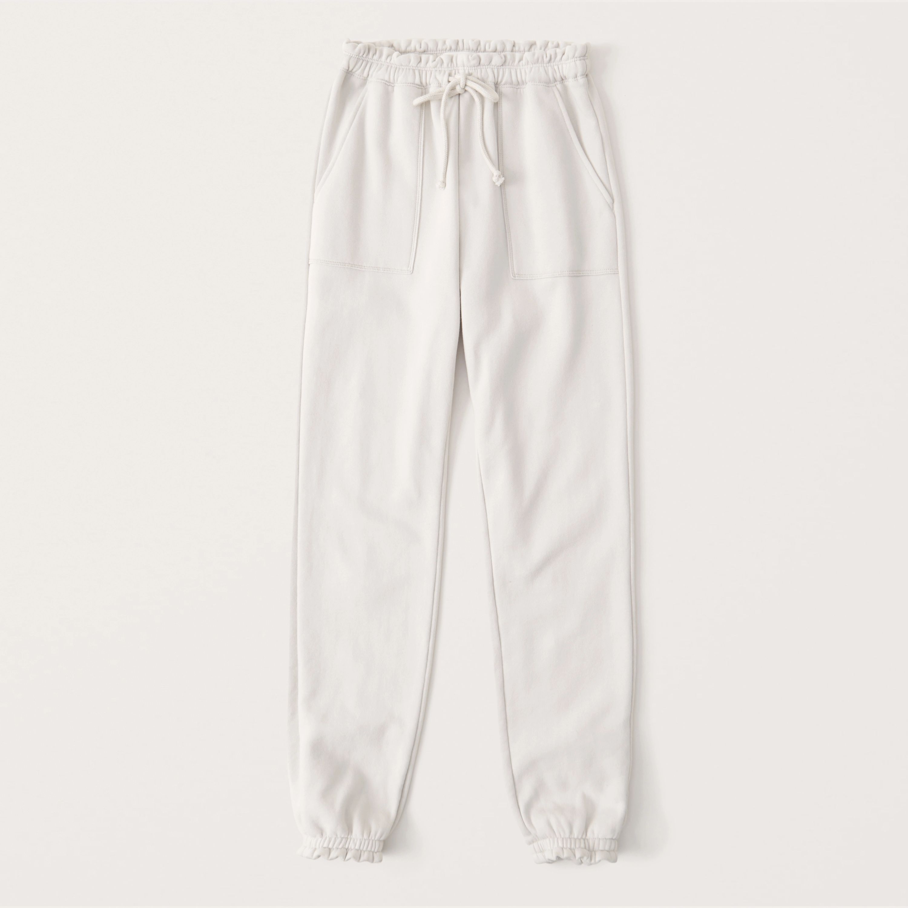 Ruffle-Waist Classic Sweatpants | Abercrombie & Fitch (US)