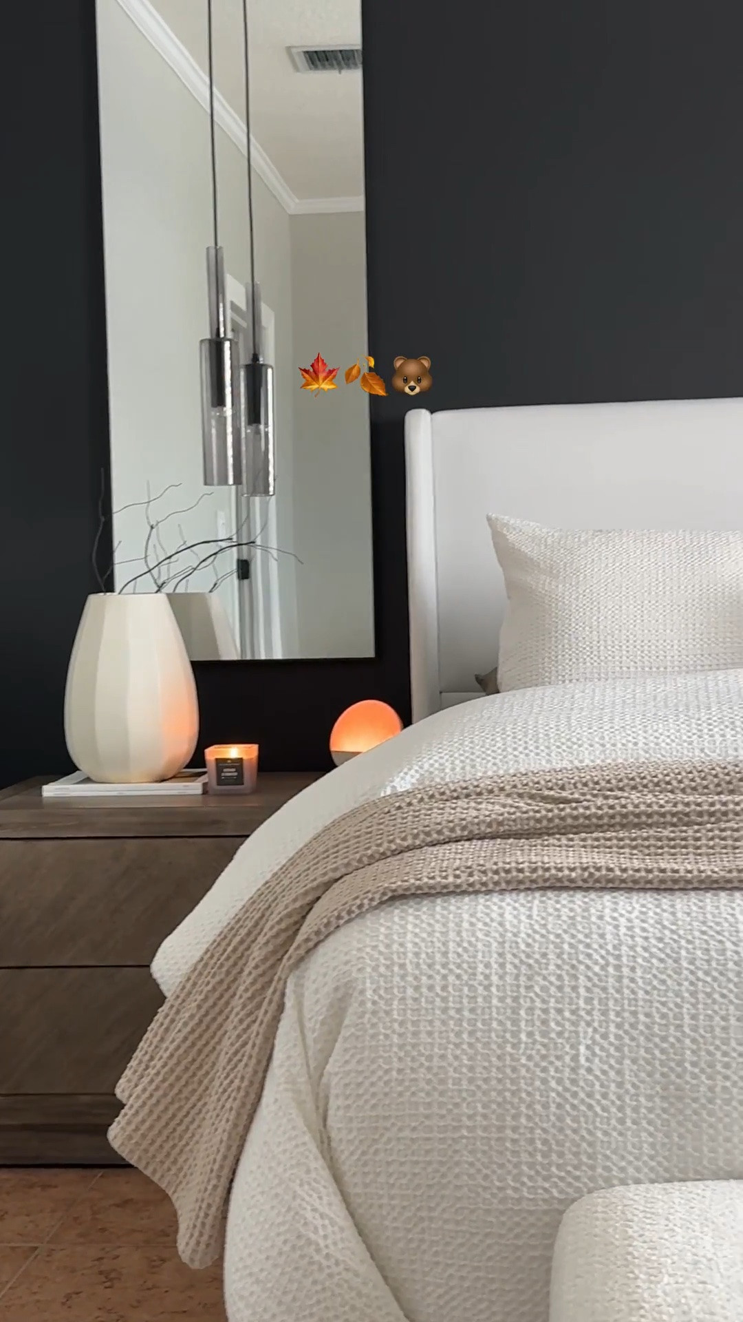 Fall inspired bedding 🐻 🐿️ 🍂

#LTKSeasonal #LTKHome #LTKSaleAlert