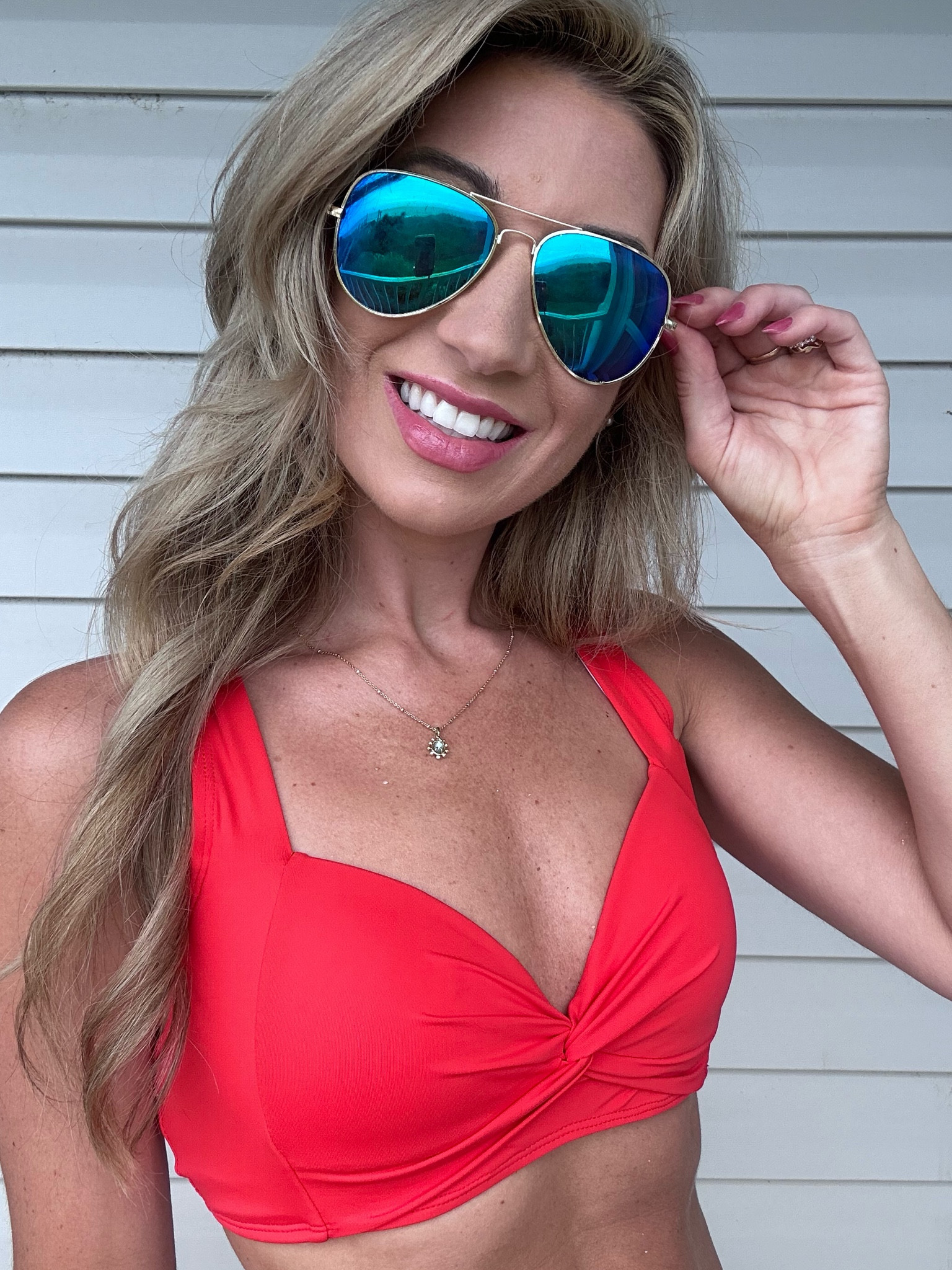 This bikini top! Lots of coverage and super comfortable ❤️❤️

#LTKFitness #LTKTravel #LTKSwim