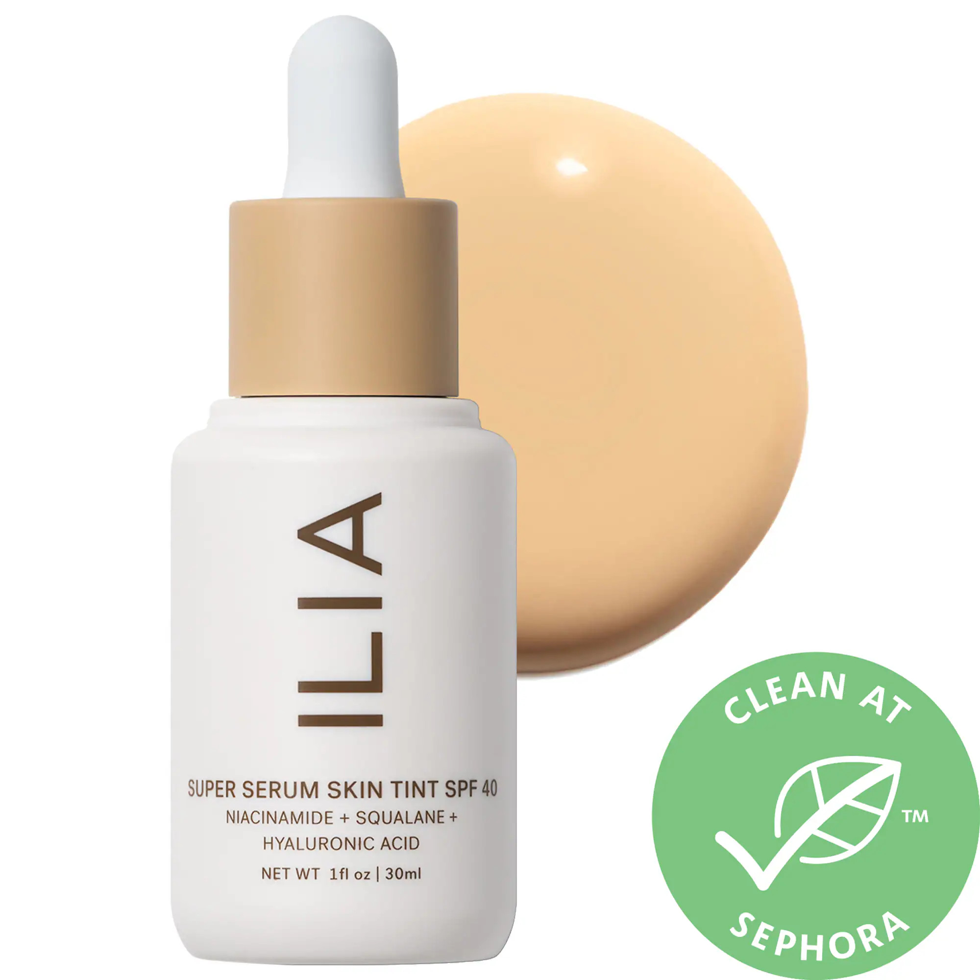 ILIA Super Serum Skin Tint SPF 40 Foundation Formosa ST4 1 fl oz/ 30 ml | Sephora (US)