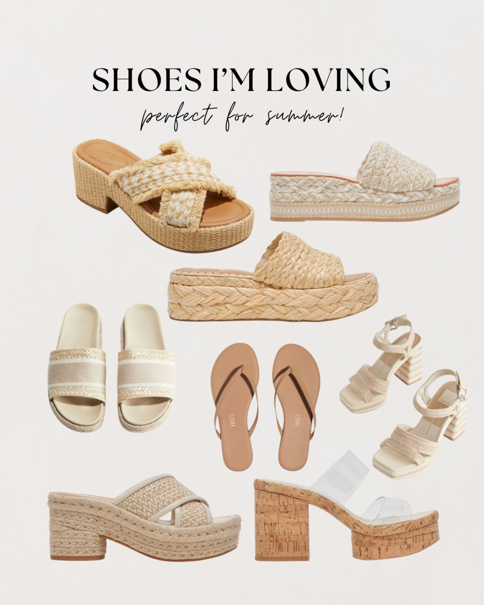 Shoes I’m currently loving for spring and summer!! Neutral wedges and sandals!! 

#LTKshoecrush #LTKfindsunder100 #LTKstyletip