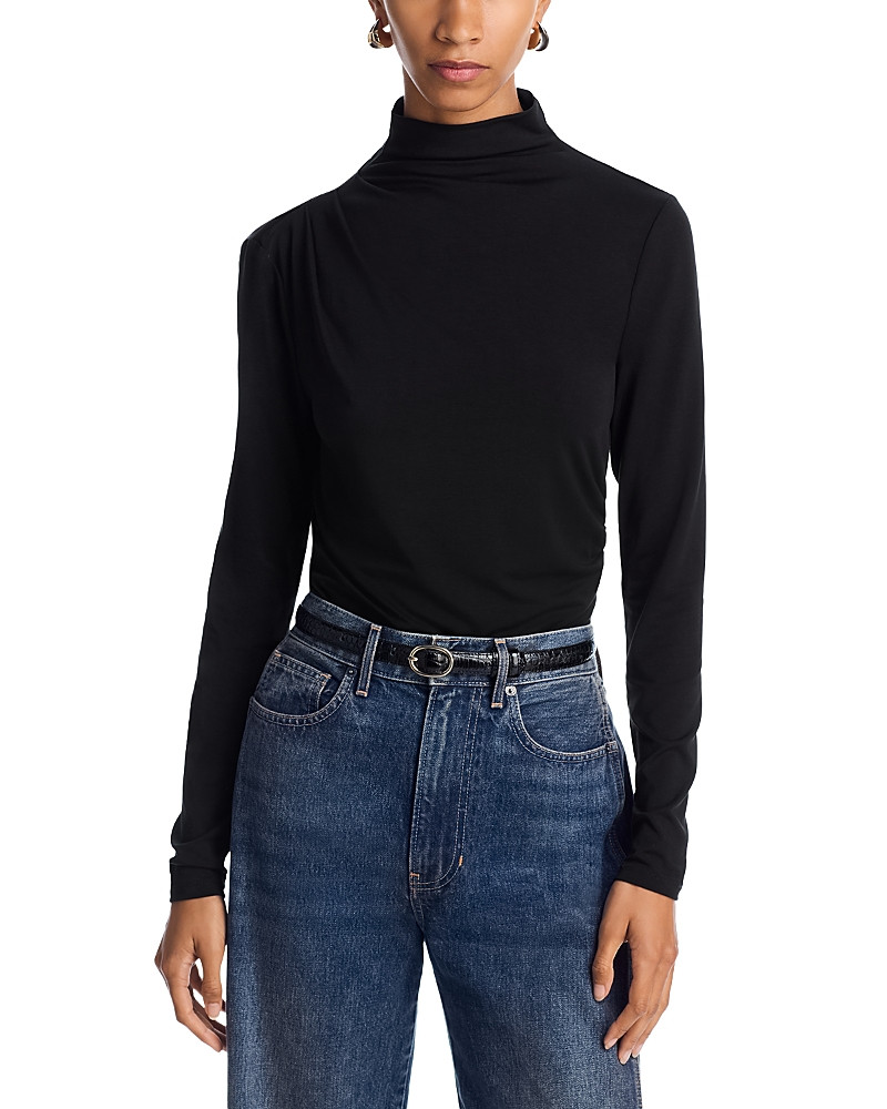 Veronica Beard Mylie Mock Neck Top | Bloomingdale's (US)
