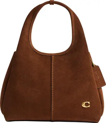 COACH Lana Suede Shoulder Bag | Nordstrom | Nordstrom