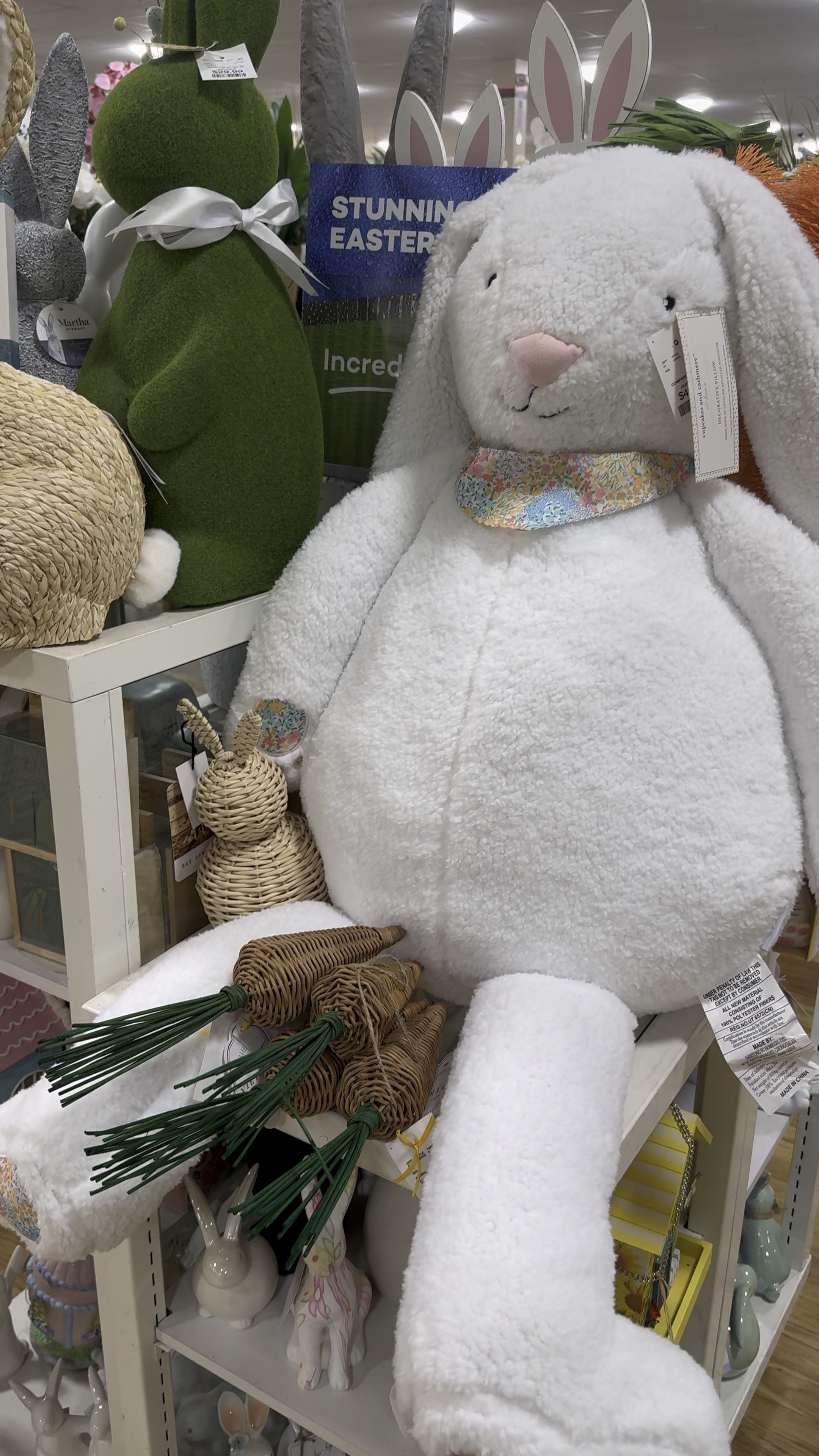 Giant Easter bunny body pillow

#LTKSeasonal #LTKWatchNow #LTKKids