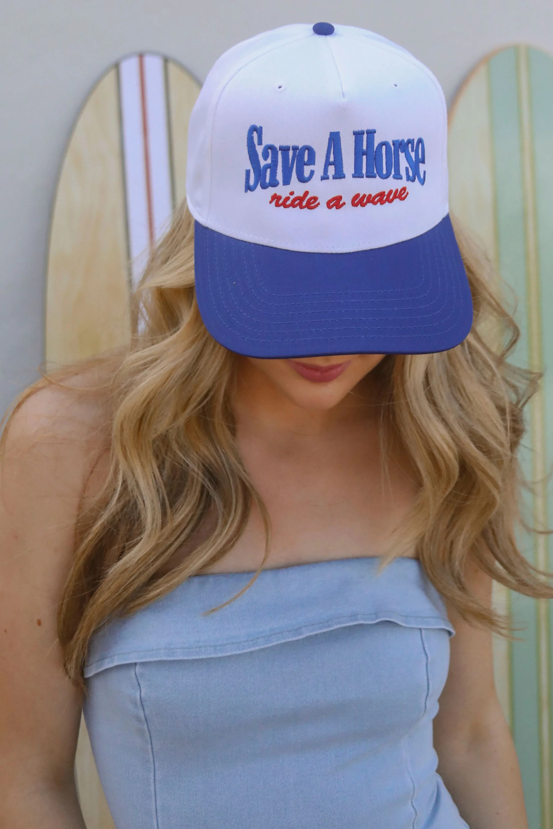 charlie southern: ride a wave trucker hat | RIFFRAFF