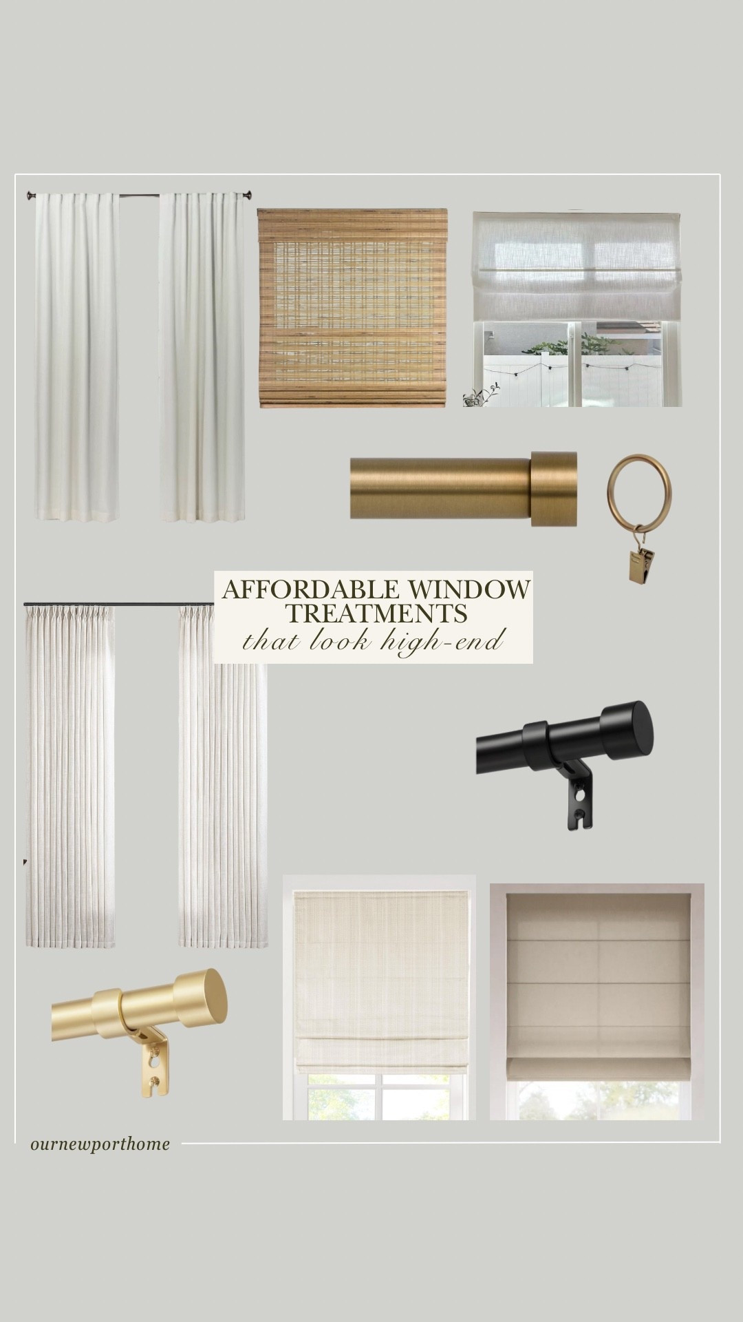 If you’ve been putting off window treatments - these are the ones that give you the biggest impact without the custom price tag. I focused on options that look elevated but are actually practical for everyday life.




affordable window treatments, bamboo shades amazon, roman shades target, budget window coverings, woven wood shades affordable, cordless roman shades, custom look for less home, window treatments living room, modern classic window decor, best shades for privacy and light, neutral window coverings, designer look window treatments, target window shades, amazon home finds window

#LTKHome