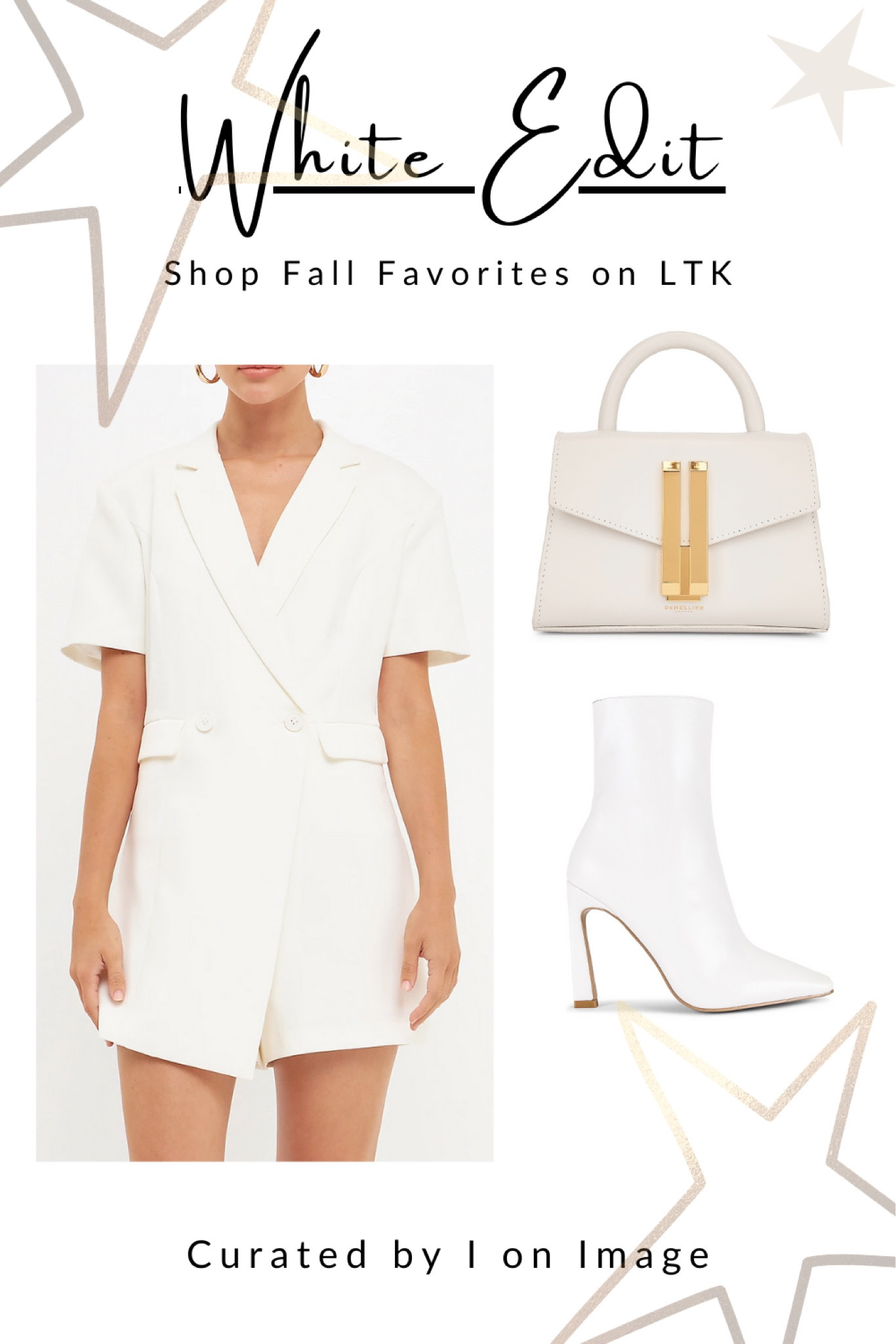 Fall Favorites on LTK: White Edit 

🤍 Endless Rose short sleeve blazer romper 
🤍 DeMellier London “The Nano Montreal” Bag
🤍 “Lusty” heeled ankle boot by RAYE

Workwear, office style, jumpsuit, playsuit, blazer look, fall styles, early fall look @Express @Revolve @LTK #LTKfashion

#LTKworkwear #LTKstyletip #LTKover40