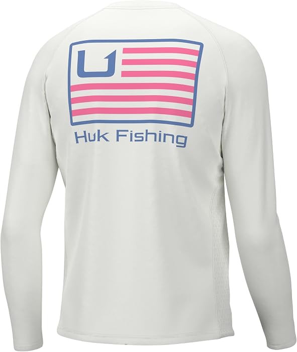 HUK Men's Pursuit Graphic Long Sleeve Shirt, Sun Protect Fishing Shirt | Amazon (US)