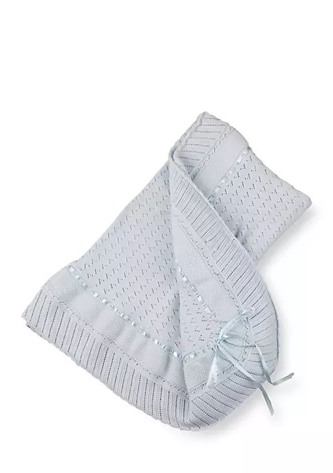 Pointelle Stitch Shawl Blanket | Belk