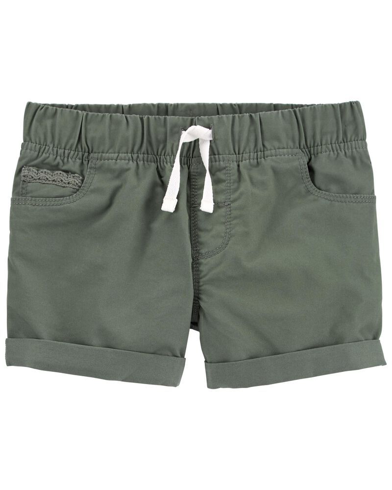 Pull-On Twill Shorts | Carter's