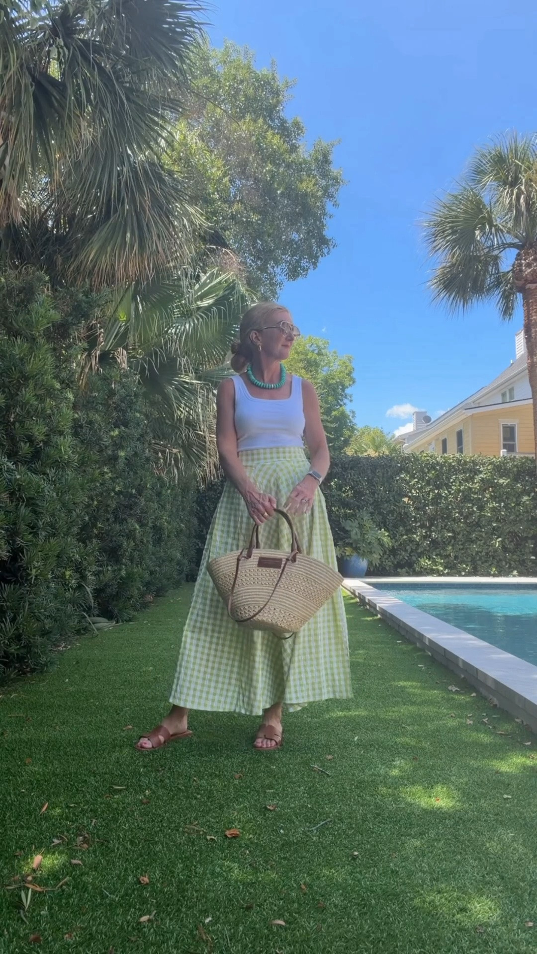 Unboxed to styled! 
M in top 
S in skirt 
Shoes tts

#LTKootd #LTKOver40 #LTKSeasonal