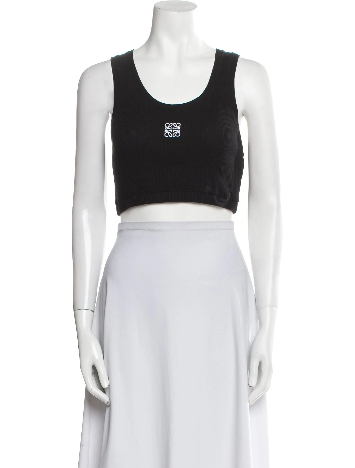 Scoop Neck Sleeveless Crop Top | The RealReal