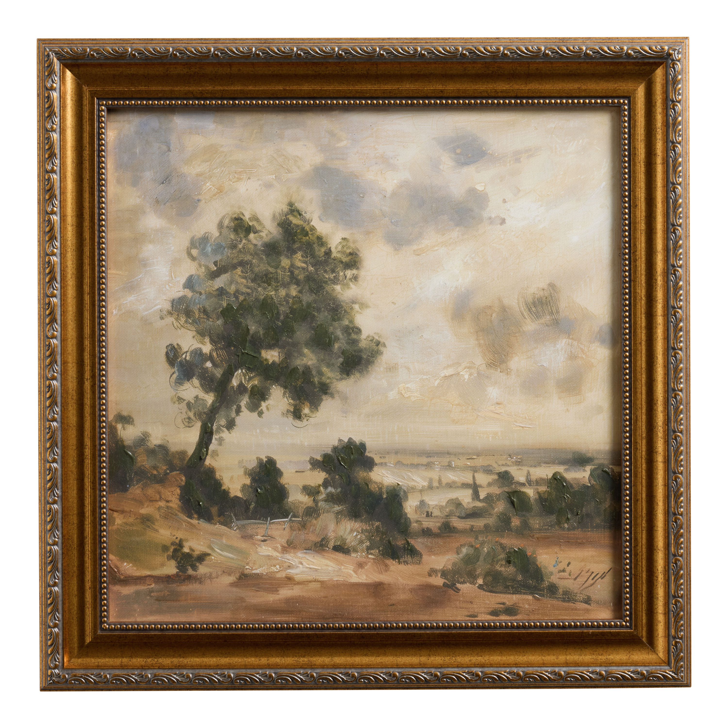 Vintage Tree Landscape Framed Canvas Wall Art | World Market