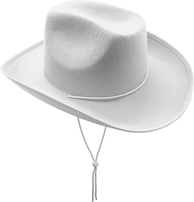 4E's Novelty Cowboy Hat for Women & Men, Felt Cowgirl Hat for Adults, Western Party Dress Up Acce... | Amazon (US)