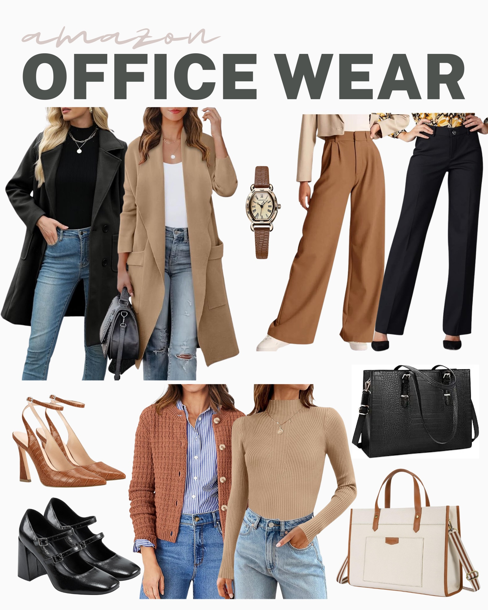 Refresh your wardrobe with some stylish new pieces that are perfect for wearing to the office and looking professional all week long!
office style, professional outfits, workwear essentials, stylish wardrobe, career fashion, office chic, everyday work looks, business attire, versatile pieces, work fashion

#LTKSeasonal #LTKStyleTip #LTKU