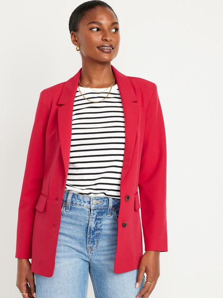 Taylor Relaxed Suit Blazer for Women | Old Navy (US)