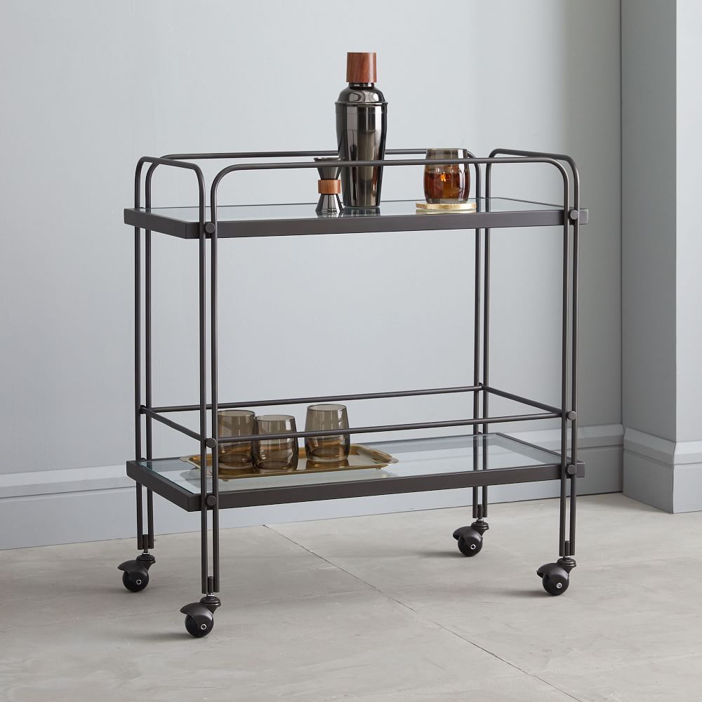 Fulton Bar Cart (28&quot;) | West Elm (US)