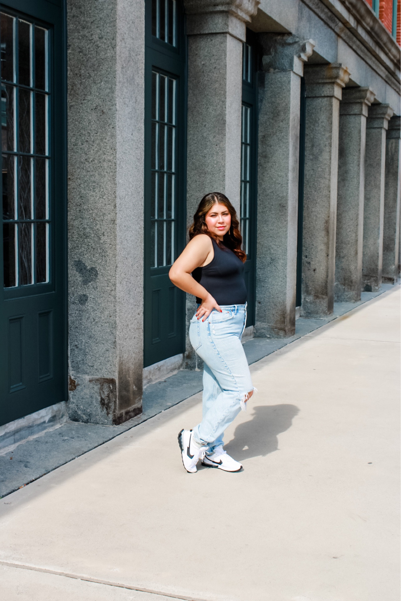 Causal outfit, my favorite jeans! 

#LTKxAF #LTKcurves #LTKshoecrush