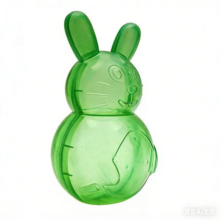 Easter Clear Bunny Container, Big Plastic Gummy Bunny Shaped Container, Creative Bunny Shaped Favor Box, Plastic Bunny Container Candy Holder for Easter(Green) | Walmart (US)