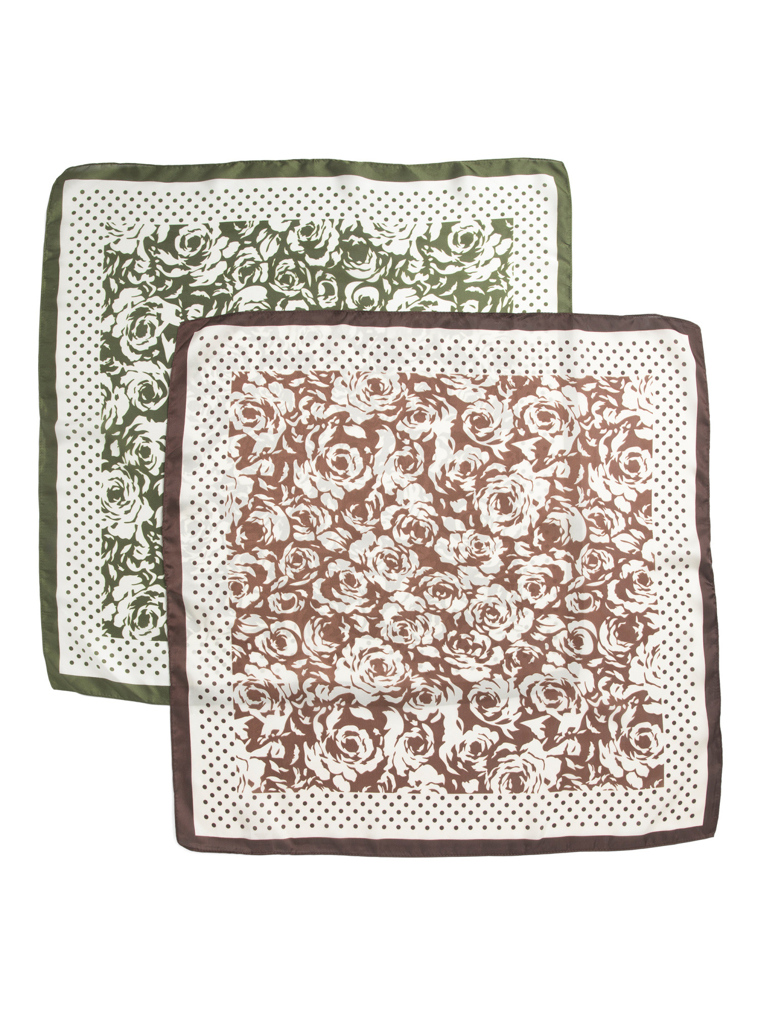2pk Floral Scarves | TJ Maxx