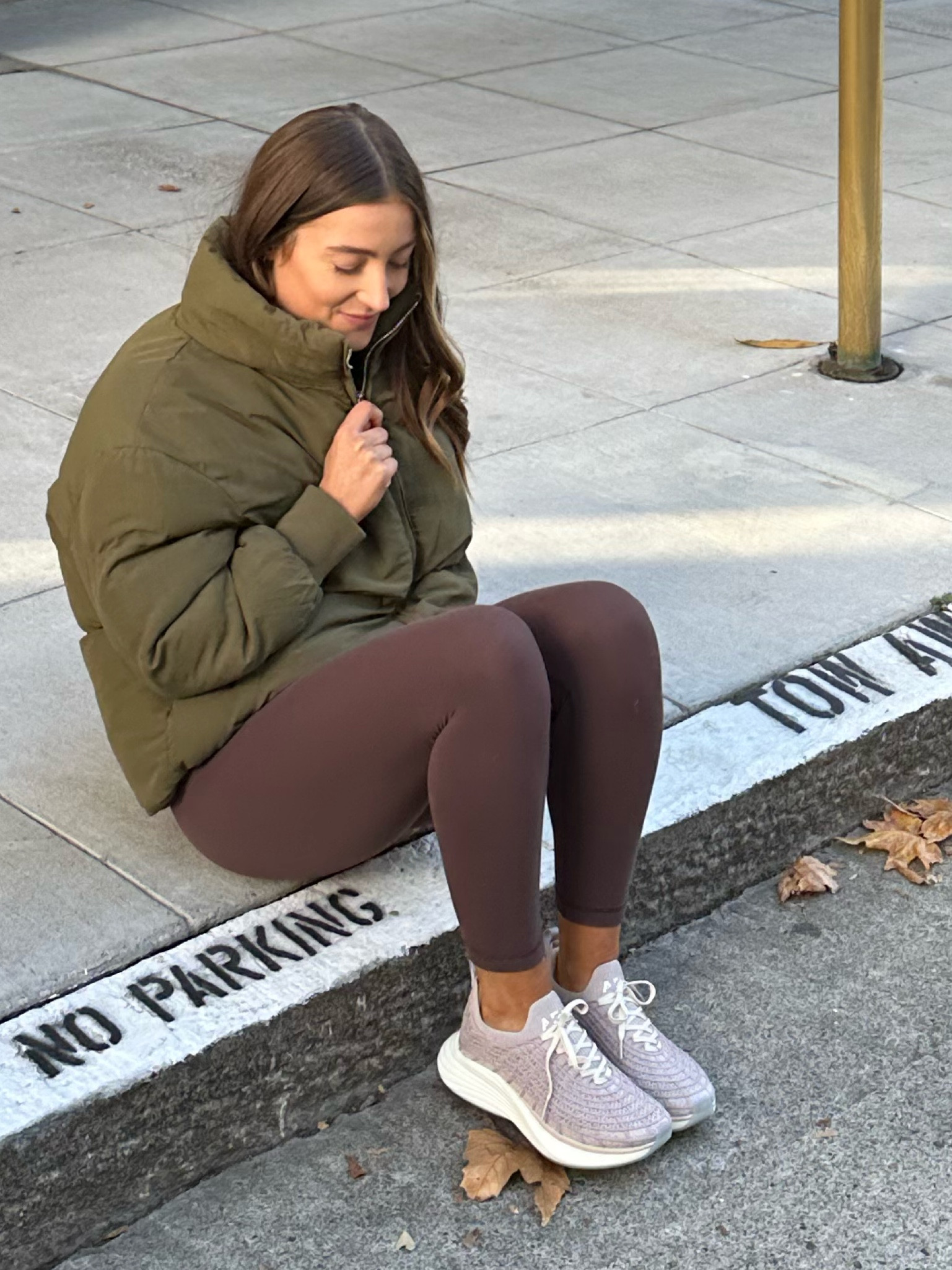 Shoes and coat are linked! 