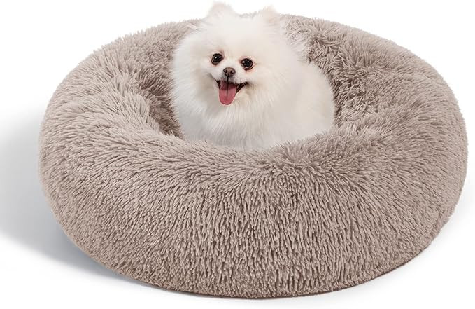 Love's cabin 20in Cat Beds for Indoor Cats - Cat Bed with Machine Washable, Waterproof Bottom - T... | Amazon (US)