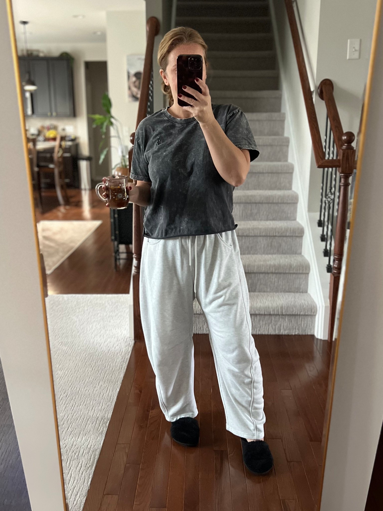 Currently: doing a whole lot of nothing. Might answer an email if I feel spicy. DND activated.

#LTKdayinmylife #LTKmomlife #LTKmorningroutine