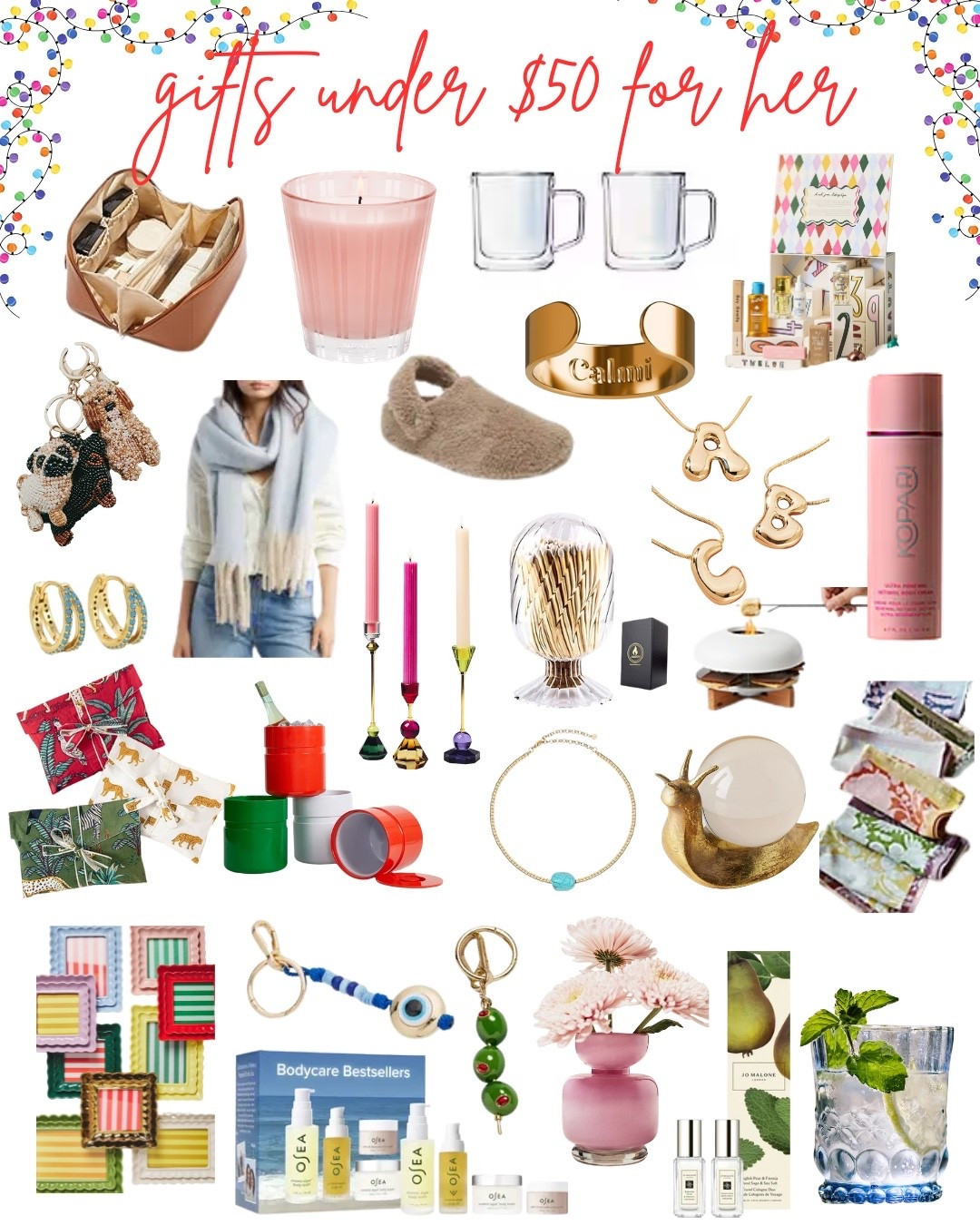 $50 and under gifts for HER! Perfect for friends and gift exchanges!

#LTKHoliday #LTKSeasonal #LTKGiftGuide