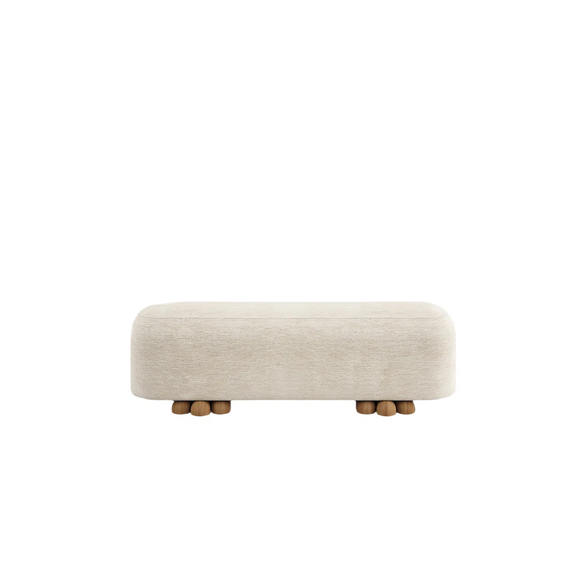 Orren Ellis Gwyndaf Cotton Blend Upholstered Bench | Wayfair | Wayfair North America