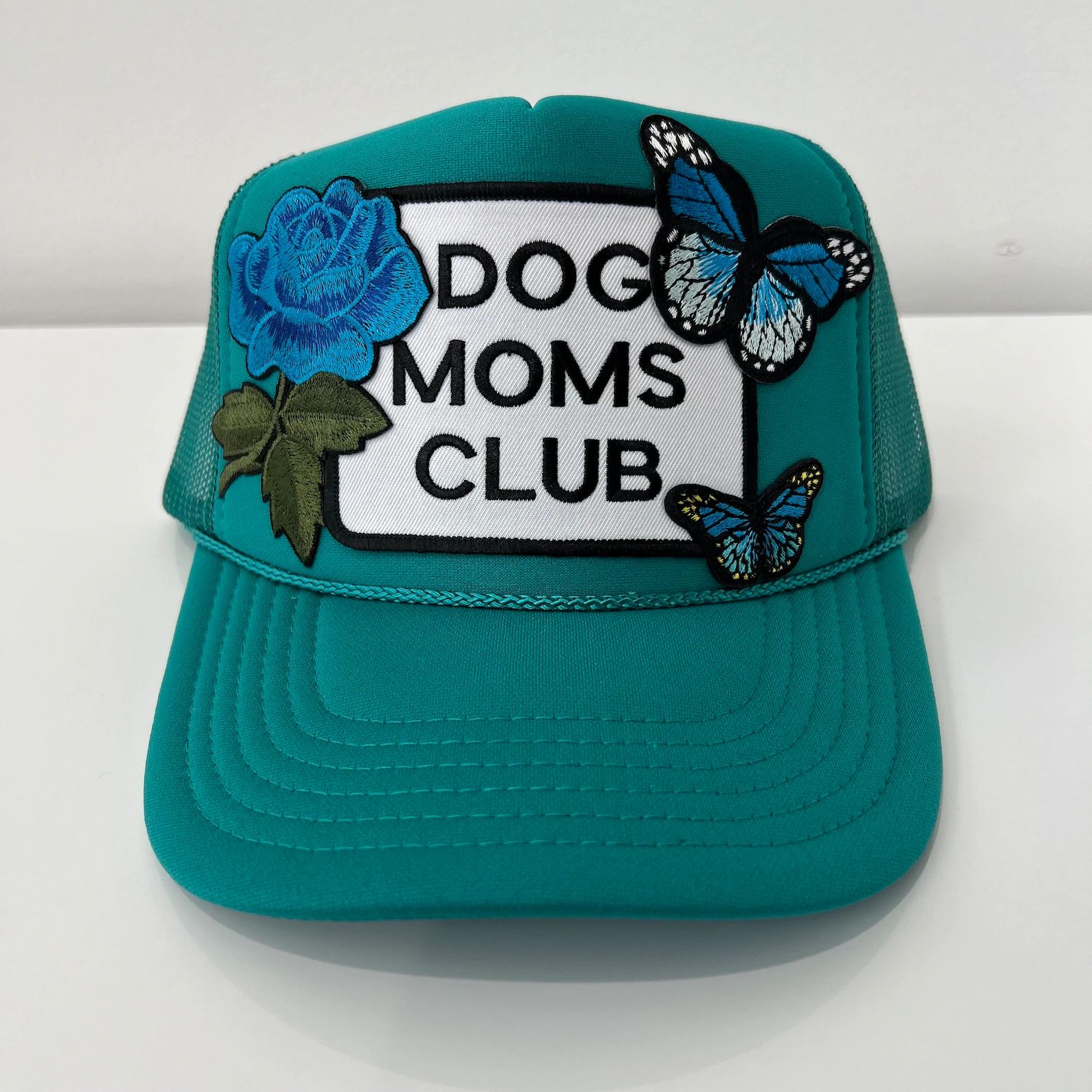 Mothers Day Trucker Hat, Gifts for Mom, Dog Moms, Mothers Day Gift, Teal Blue - Etsy | Etsy (US)