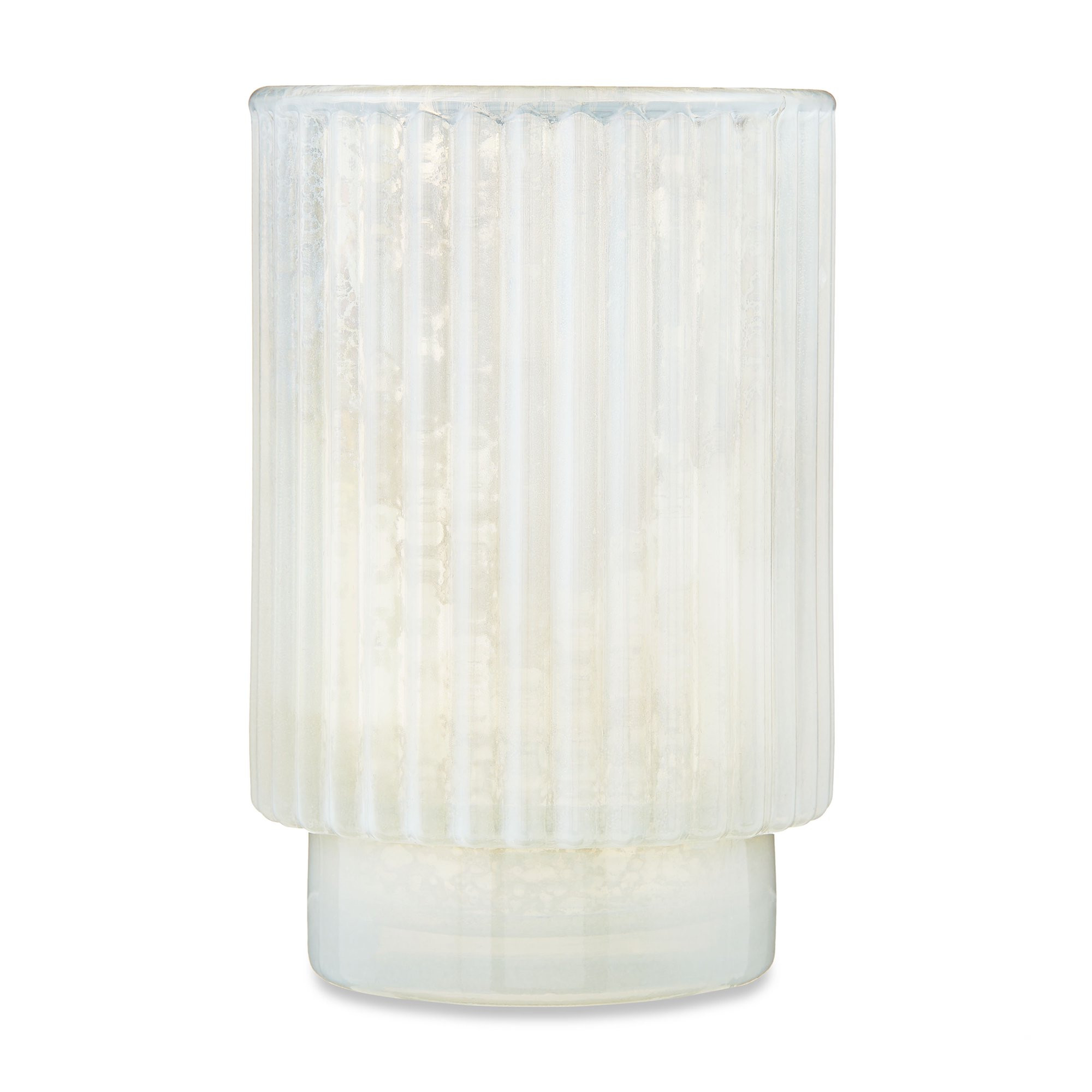 My Texas House White Ribbed Glass Votive, 5.12" | Walmart (US)