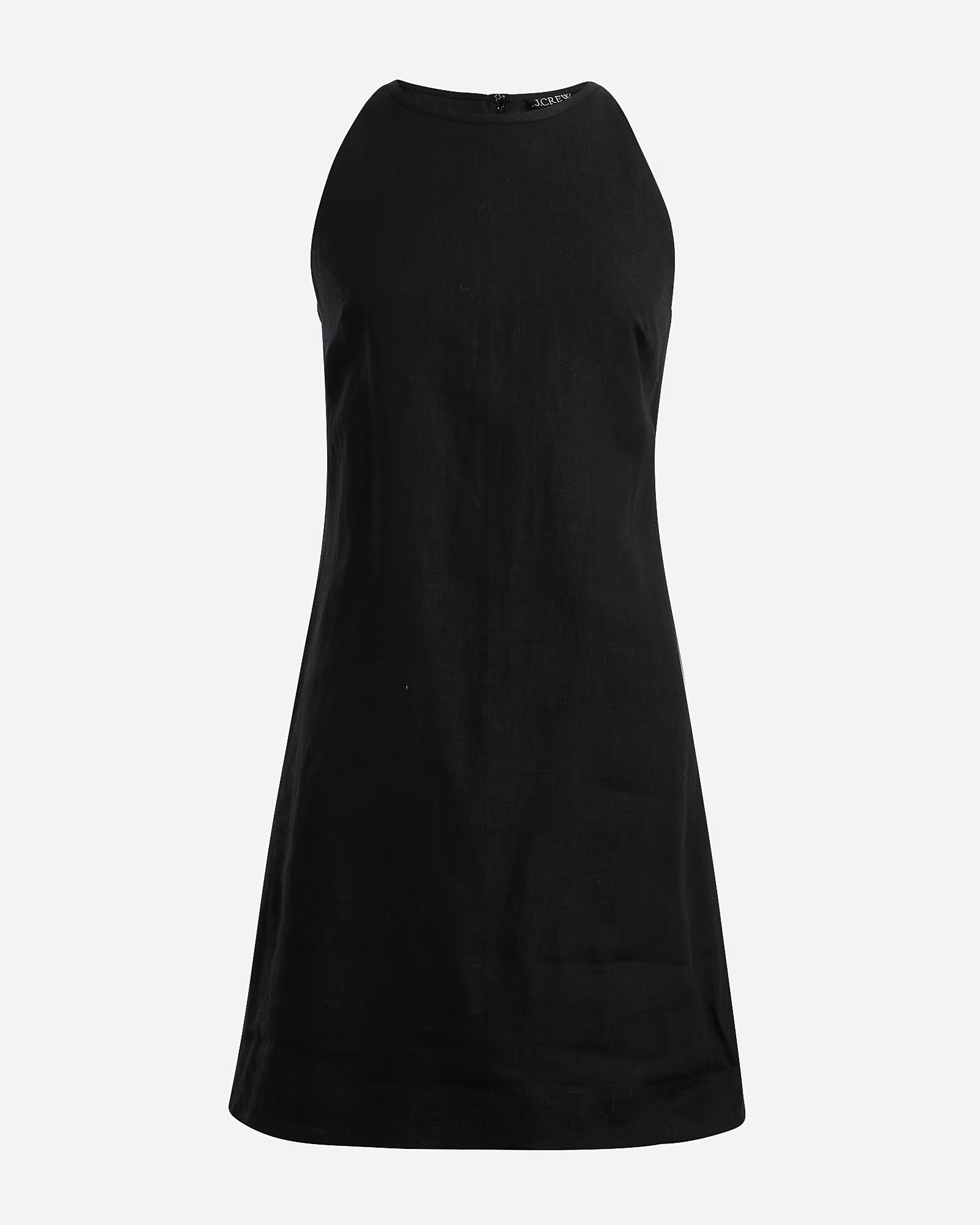 Maxine high-neck shift dress in linen | J. Crew US