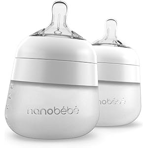 Nanobébé 5 Ounces 2-pack White  | Amazon (US)
