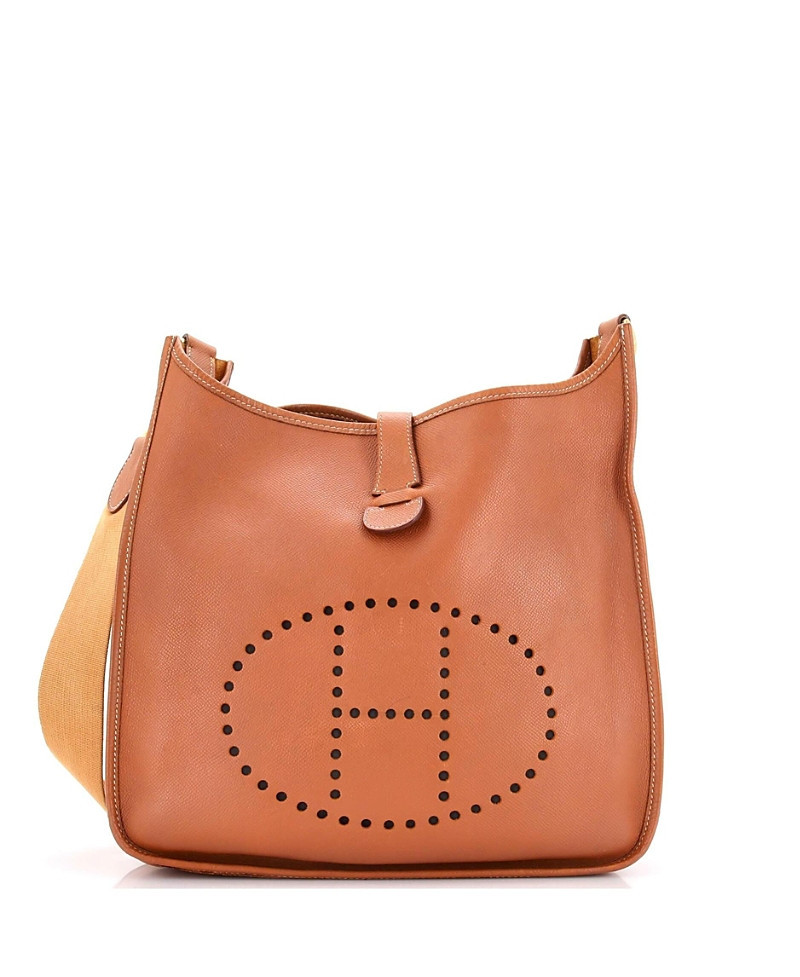 Pre-Owned HERMES Pm Evelyne Bag Gen I Courchevel | Bloomingdale's (US)