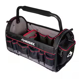 Husky 20 in. Pro Tool Tote with Removable Tool Wall-67129-02 - The Home Depot | The Home Depot