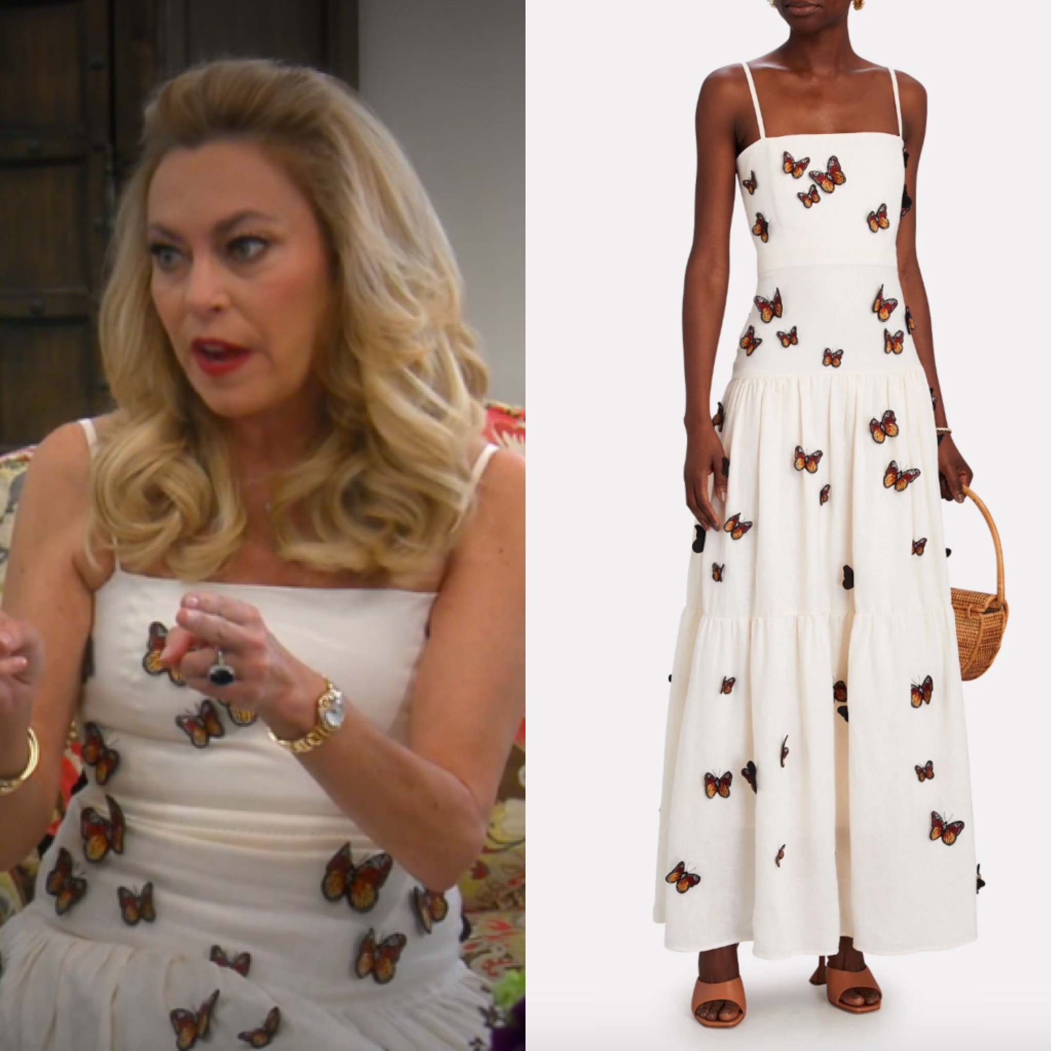 Sutton Stracke’s Butterfly Dress