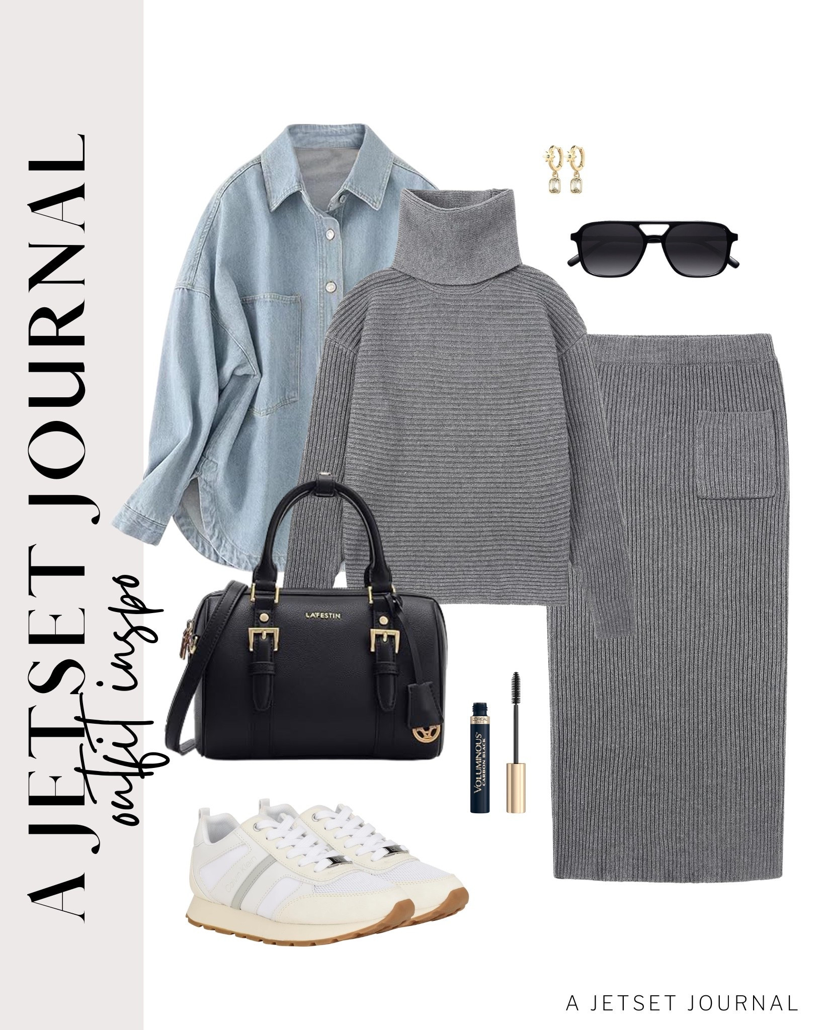 I’m loving this outfit idea with a cozy turtleneck and midi pencil skirt!
oversized denim shacket, loreal mascara, chunky hoop earrings, trendy look, viral products, casual outfit idea, how to style, ways to style, amazon fashion, affordable style, shoe inspo, spring outfit, spring style, transitional look

#LTKU #LTKSeasonal #LTKootd