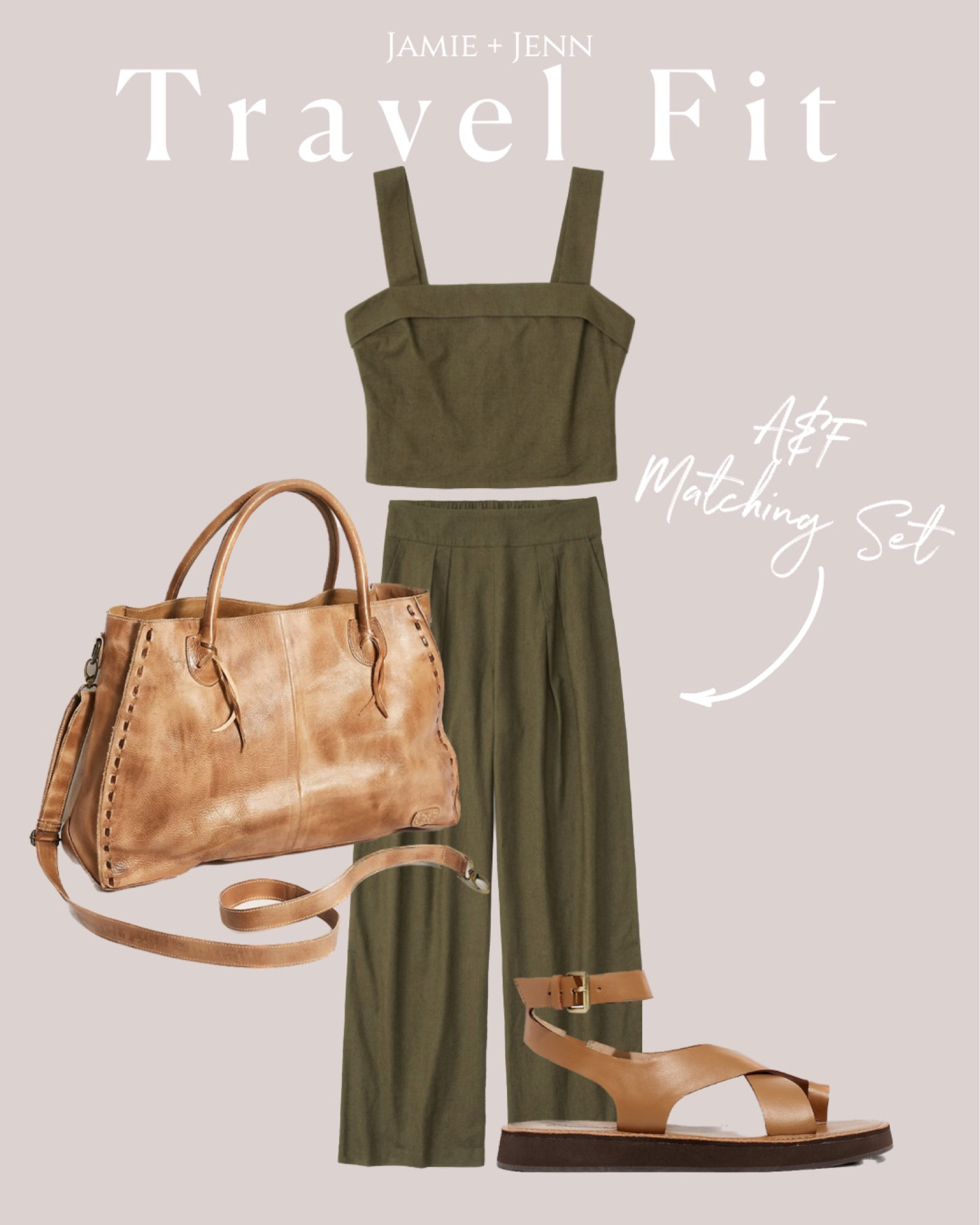 Cute matching sets from Abercrombie and Fitch to travel in style! 

#fashion #travel #style 

#LTKsalealert #LTKtravel #LTKstyletip