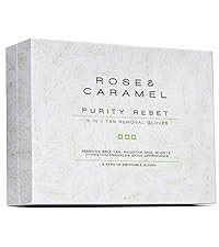 Rose & Caramel Purity Self Tan Remover Gloves, 4 in 1, Removes self tan, smooths skin, boosts ski... | Amazon (UK)